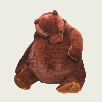 Grizzly Brown Teddy Bear Plushie 13.7"-37.4" Stuffed Animal