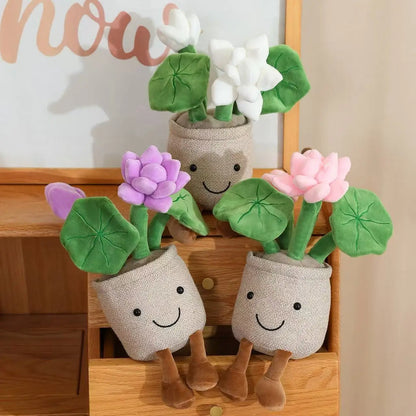 Lotus Potted Plant Plushie