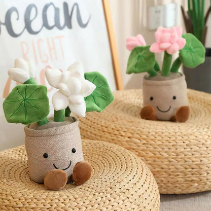 Lotus Potted Plant Plushie