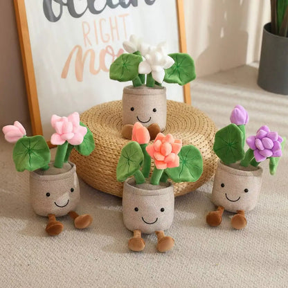 Lotus Potted Plant Plushie