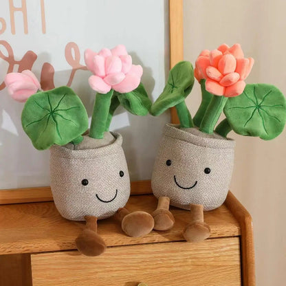 Lotus Potted Plant Plushie