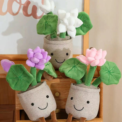Lotus Potted Plant Plushie