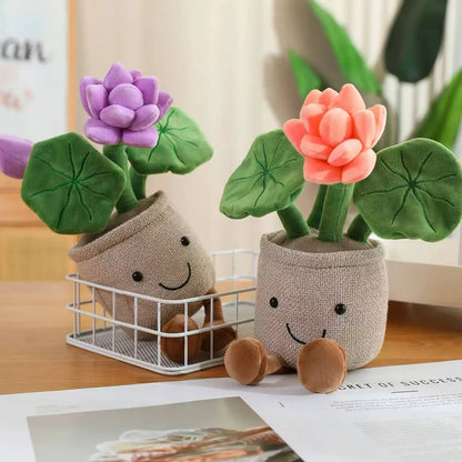 Lotus Potted Plant Plushie