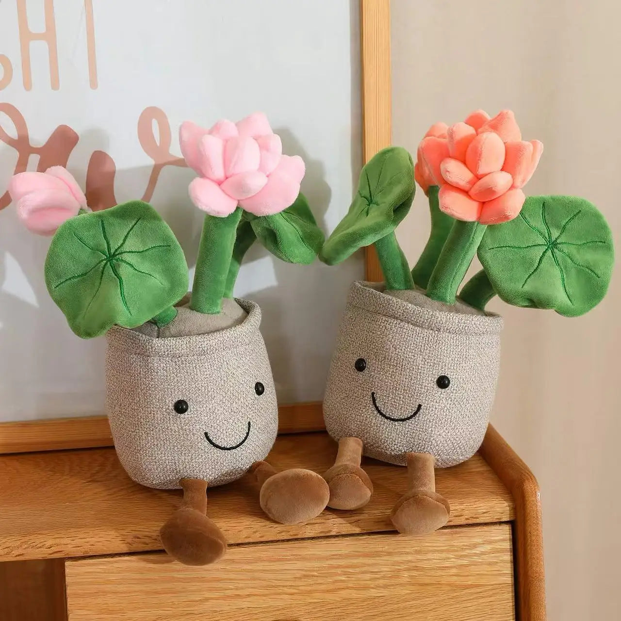 Lotus Potted Plant Plushie