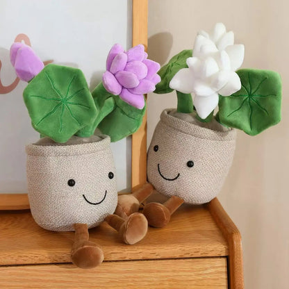 Lotus Potted Plant Plushie