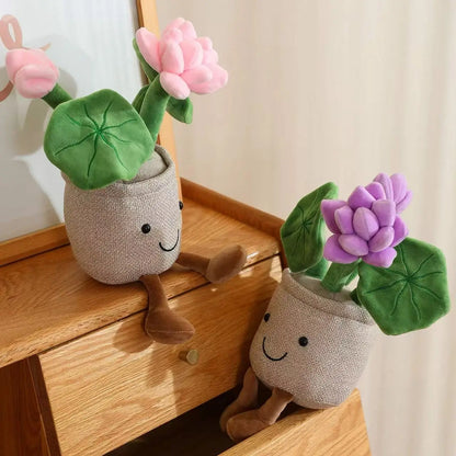 Lotus Potted Plant Plushie