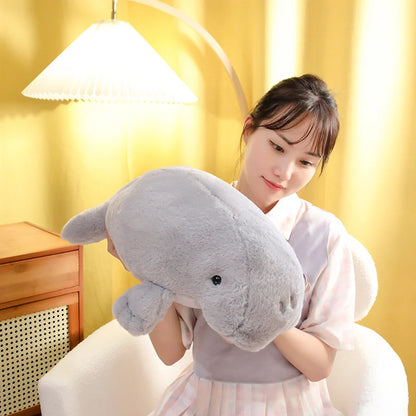 Manatee Plushie Sea Cow 15.7"-19.6" Stuffed Animal