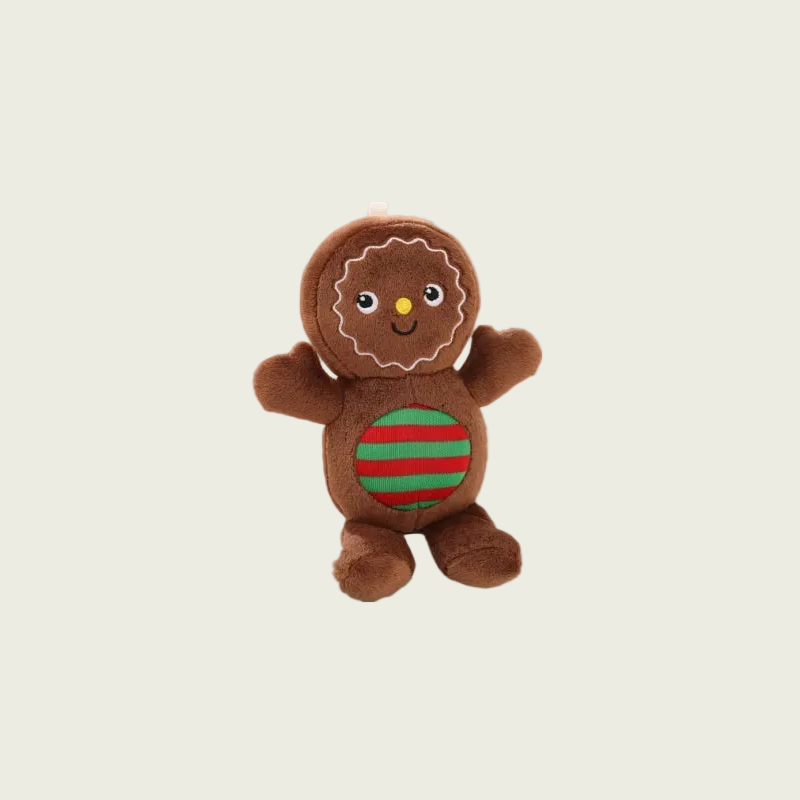 Mini Chocolate Gingerbread Man Plushie