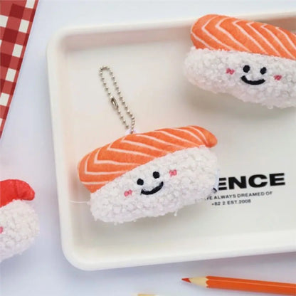Salmon Nigiri Plushie Keychain