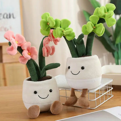 Orchid Potted Plant Plushie