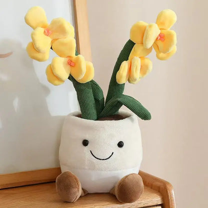 Orchid Potted Plant Plushie
