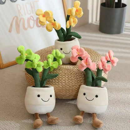 Orchid Potted Plant Plushie