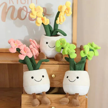Orchid Potted Plant Plushie