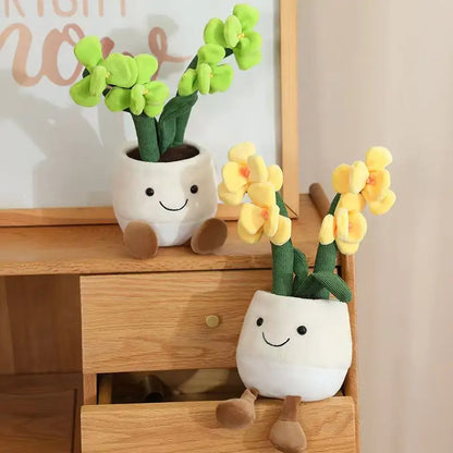 Orchid Potted Plant Plushie