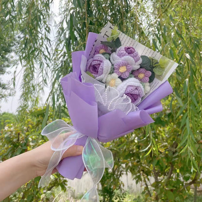 Purple Roses Plush Florist