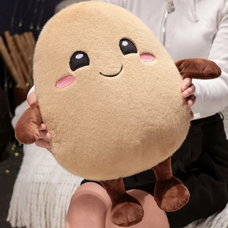 Smiling Potato Plushie Family