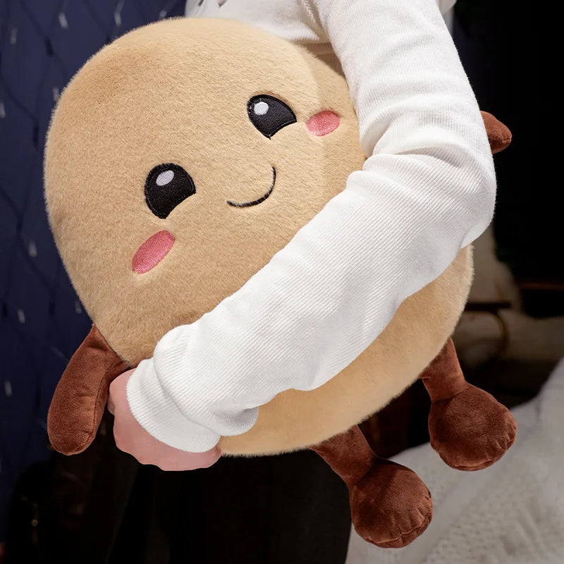 Smiling Potato Plushie Family