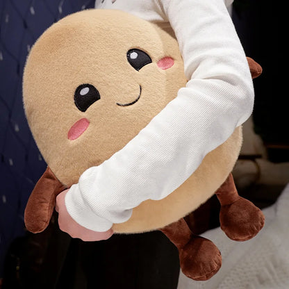Smiling Potato Plushie Family