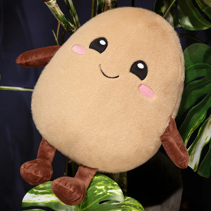 Smiling Potato Plushie Family