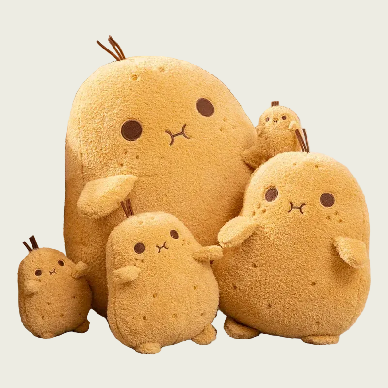Potato Spud Family Plush Toy