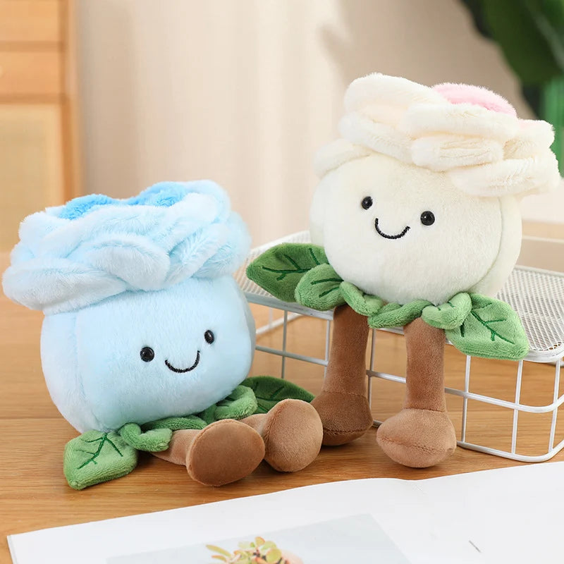 Rosebud Plushie Keychain