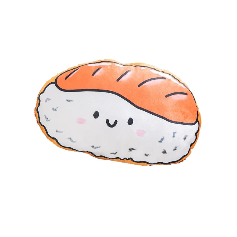 Salmon Nigiri Printed Sushi Plushie Pillow