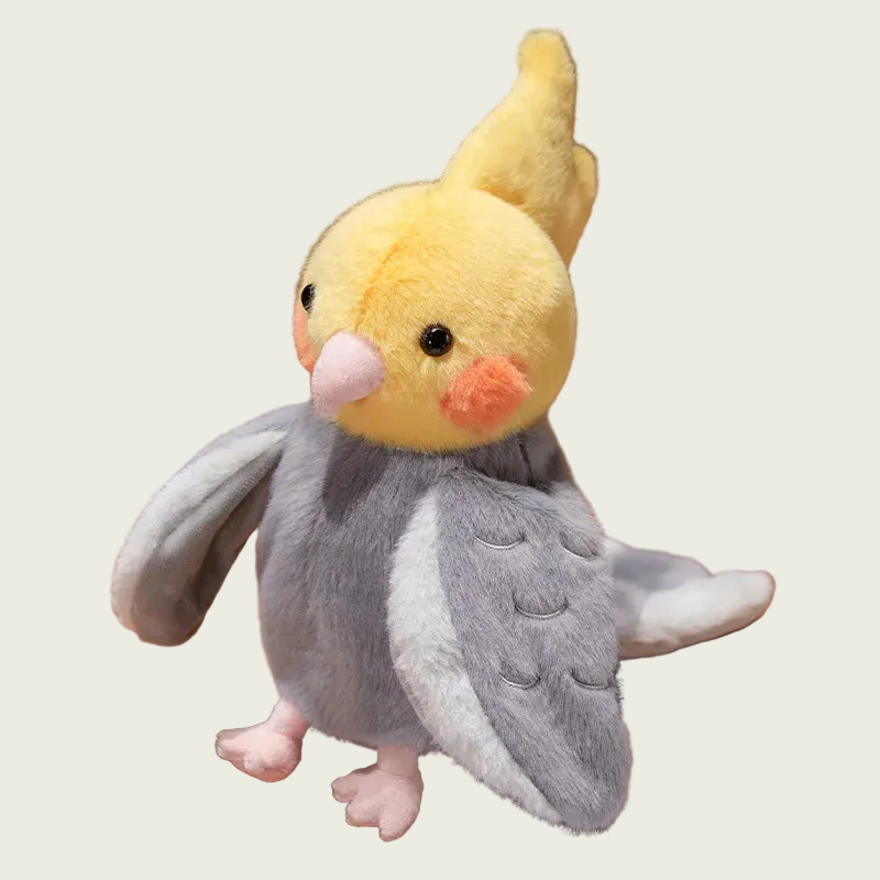 Gray Cockatiel Hand Puppet