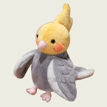 Gray Cockatiel Hand Puppet