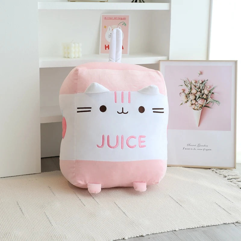 Juice Box Cat Plush