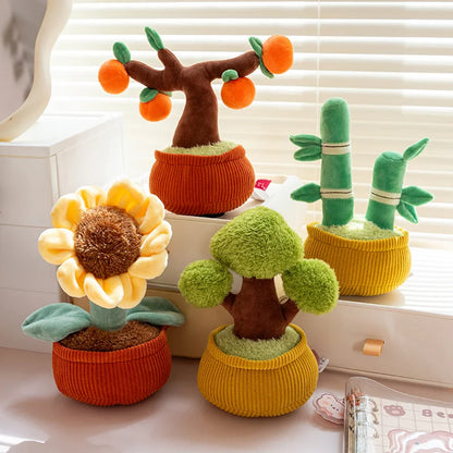 Mini Persimmon Tree Plush with Velcro