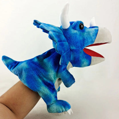 Triceratops Dinosaur Hand Puppet