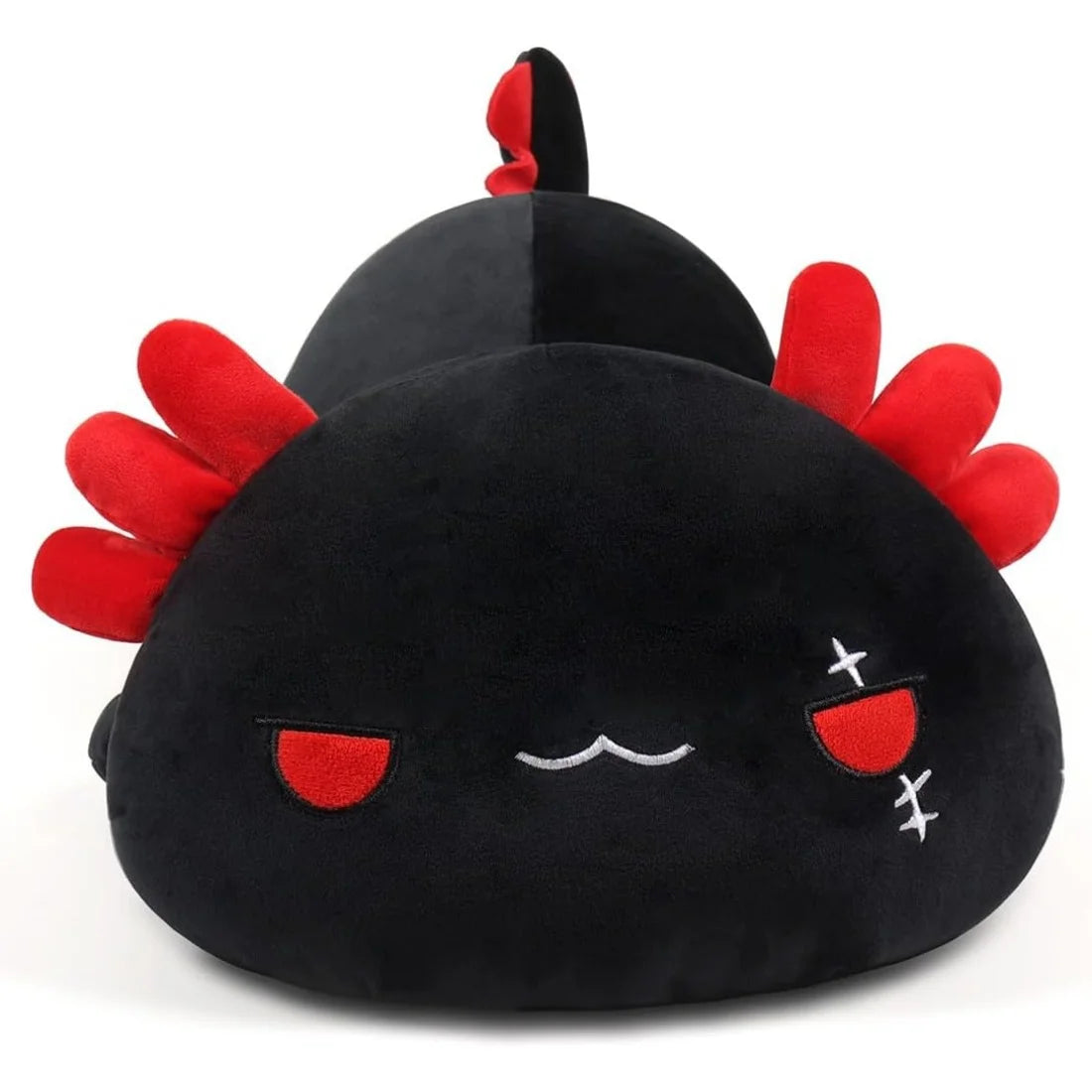 Mischievous Black Axolotl Plushie