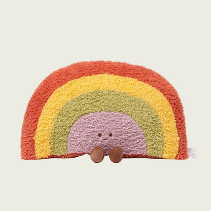 Smiling Rainbow Arc Plushie