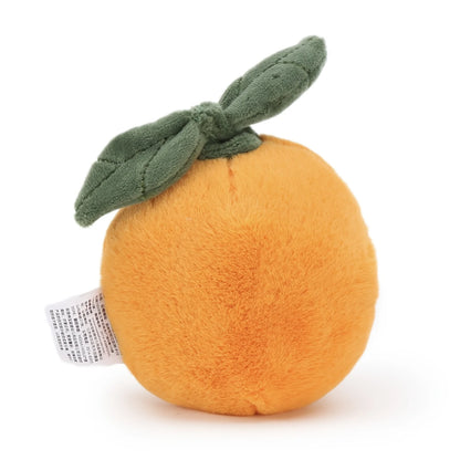 Smiling Cartoon Orange Plushie