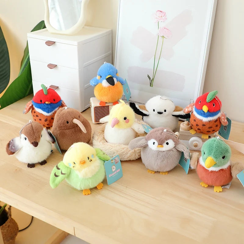 Bird Nest Pocket Bird Keychain Pendant