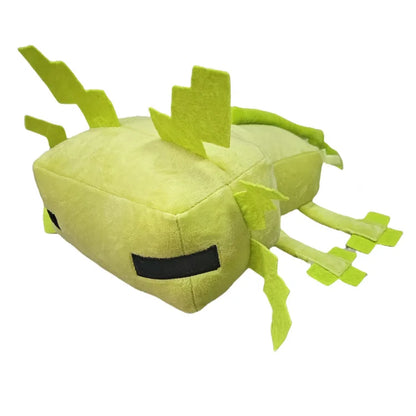 Digital Axolotl Plushie Pixel Stuffed Animal