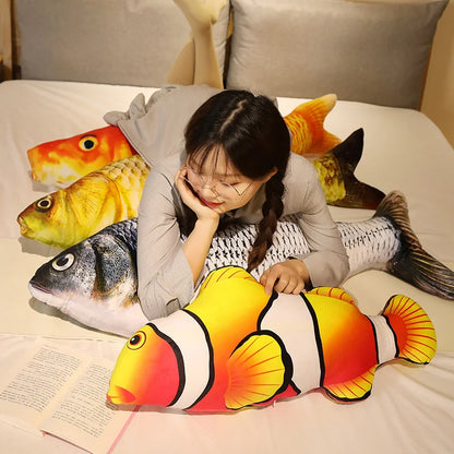 Grass Carp Body Pillow