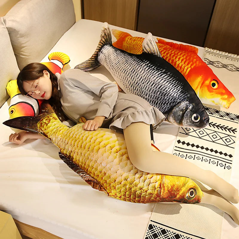 Grass Carp Body Pillow