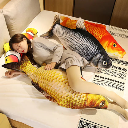 Grass Carp Body Pillow