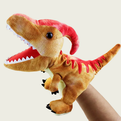 Parasaurolophus Dinosaur Hand Puppet