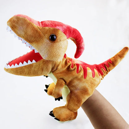 Parasaurolophus Dinosaur Hand Puppet
