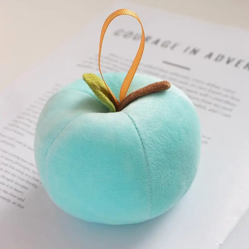 Mini Apple Plush Christmas Ornament