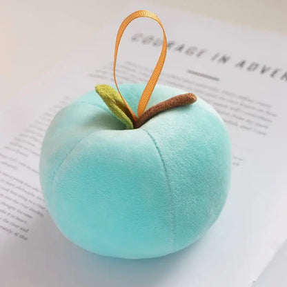 Mini Apple Plush Christmas Ornament