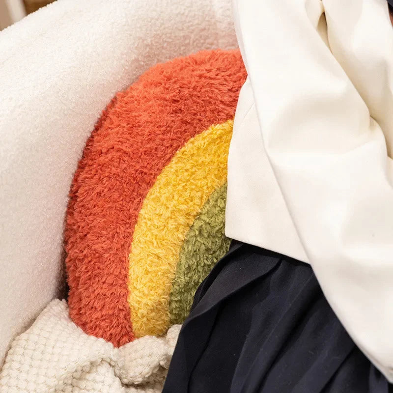 Smiling Rainbow Arc Plushie