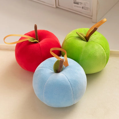 Mini Apple Plush Christmas Ornament