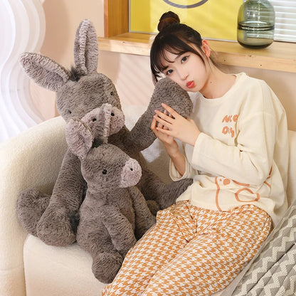 Donkey with Velvety Texture Plushie 9"-23.6" Stuffed Animal