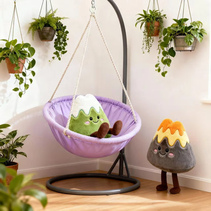 Mini Volcano with Lava Plushie