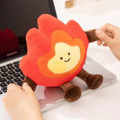 Smiling Hot Flame Plushie