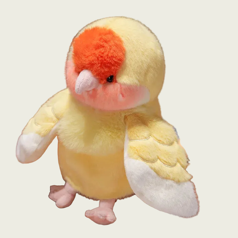 Yellow Budgerigar Hand Puppet