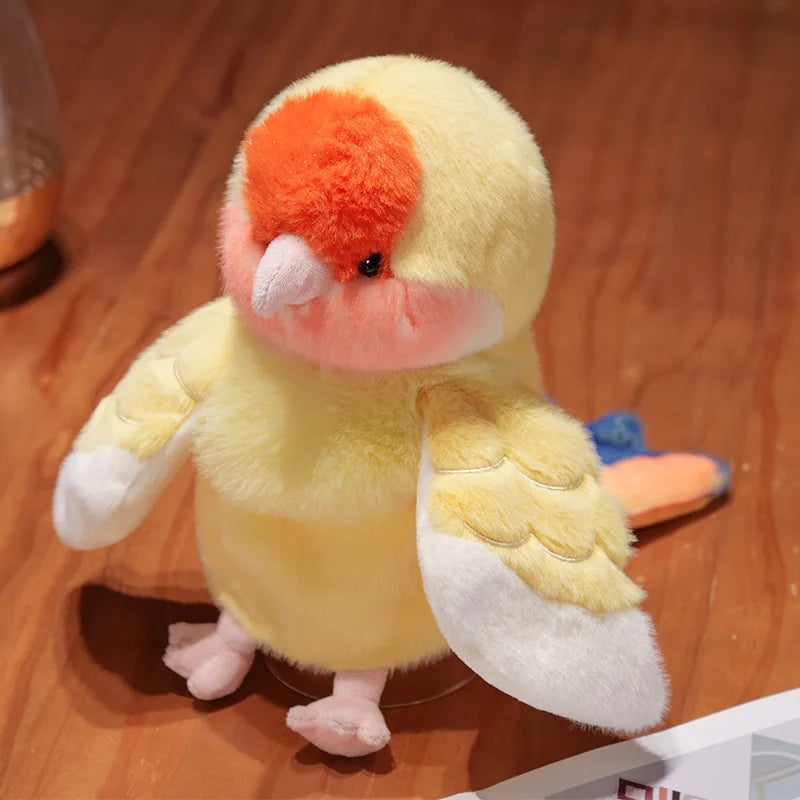 Yellow Budgerigar Hand Puppet
